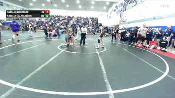 125 lbs Champ. Round 2 - Emily Montiel, Downey vs Meah Martinez, Ventura