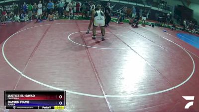 285 lbs Round 5 - Justice El-Sayad, California vs Damien Fiame, Alaska