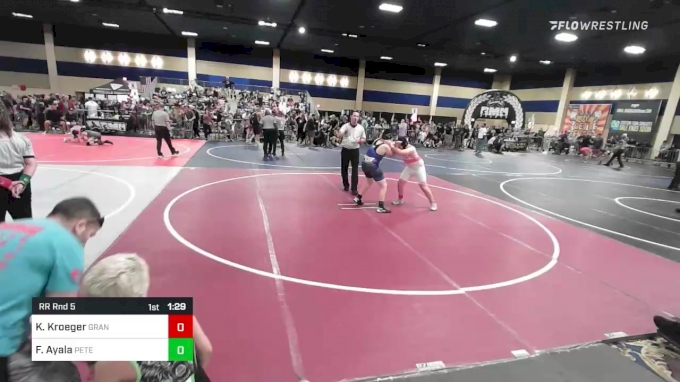 Rr Rnd 5 - Kyson Kroeger, Granite WC Vs Francisco Ayala, Peterson Grapplers