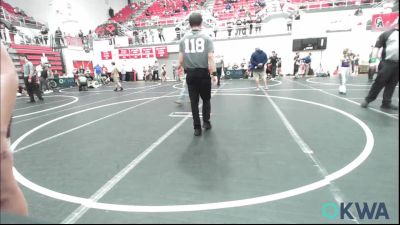 64 lbs 3rd Place - Kamdyn Carver, D3 Wrestling Cluib vs Nixon Goodspeed, Rough Riders