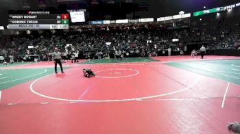 65 lbs Quarterfinal - Dominic Frelin, JRP1 vs Brody Bogart, JOA2