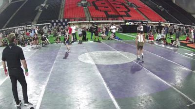 96 lbs Champ. Round 1 - Aukai Walsh, Hawaii vs Boston Rutter, Utah