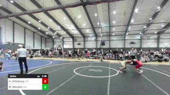 150 lbs Quarterfinal - Anthony Chhoeung, Independent vs Maxwell Woodall, Mwc