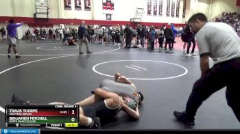 157 lbs Cons. Round 3 - Benjamen Mitchell, North Idaho College vs Travis Thorpe, Southern Oregon