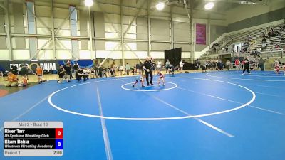 49 lbs Champ. Rd Of 16 - River Tarr, Mt Spokane Wrestling Club vs Ekam Bahia, Whatcom Wrestling Academy