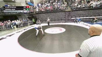 5A 126 lbs Cons. Round 2 - Kyler Spencer, Spanish Fork vs Wendell Maw, Fremont