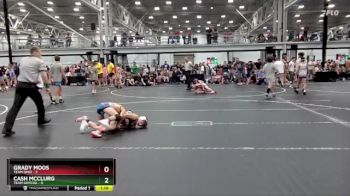 76 lbs Round 1 (6 Team) - Cash McClurg, Team Gotcha vs Grady Moos, Team Ohio