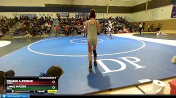 126 lbs Champ. Round 1 - James Mason, Mead vs Mbarek Almenaye, Ferris