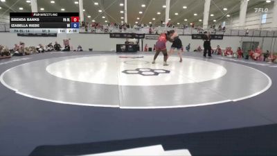 235 lbs Brenda Banks, Pennsylvania Blue vs Izabella Riebe, Wisconsin