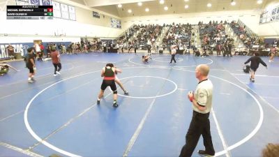 150 lbs Cons. Round 2 - Michael Espinoza Ii, Fullerton High School vs David Oliver Iii, Reign WC