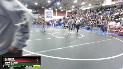 138 lbs Cons. Round 3 - Brian Garcia, Trabuco Hills vs Eli Perez, Redondo Union