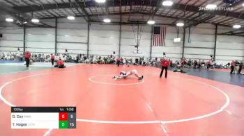 132 lbs Prelims - Dylan Coy, Pitt Bull Wrestling Club vs Tyler Hagen, Team Utah Zion