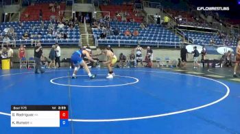 220 lbs Cons 64 #2 - Gavino Rodriguez, Washington vs Kalob Runyon, Iowa