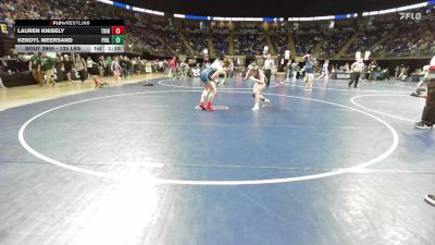 135 lbs Consy 3 - Lauren Knisely, Trinity vs Kendyl Meersand, Philipsburg-Osceola