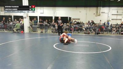 157 lbs Quarterfinal - Steven Faubion, NC vs Lincoln James, OH