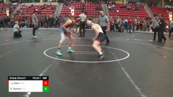 130 lbs Champ. Round 2 - Joshua Kerr, Maize Wrestling Club vs Dallas Owens, Thunderbird Wrestling Club