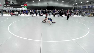 112.8-119.6 lbs Champ. Round 2 - Jos Wong, Mile High Wrestling Club vs Ben Belliston, Timpanogos Wrestling