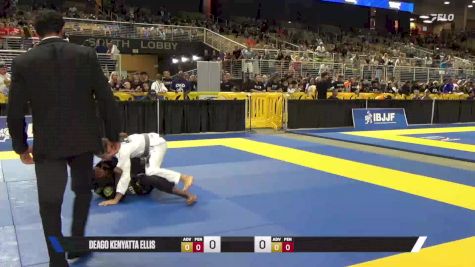 DeAgo Kenyatta Ellis vs Elijah Zayne Restrepo 2025 Pan Kids Jiu-Jitsu IBJJF Championship