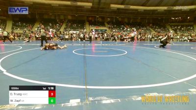 105 lbs Round Of 32 - Declan Trueg, Immortal Athletics WC vs William Zapf, Alber Athletics