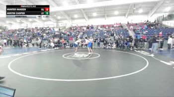 215 lbs Semifinal - Austin Casper, Layton vs Hunter Hansen, Preston