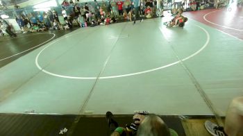 90 lbs Quarterfinal - Greyson Davis, Hyperbolic vs Gavin Marx, 605 Grapplers