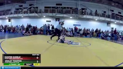 62 lbs Cons. Round 4 - Hunter Kurelic, Milan Tribe Wrestling Club vs Wesley Thaxton, Floyd Wrestling Club