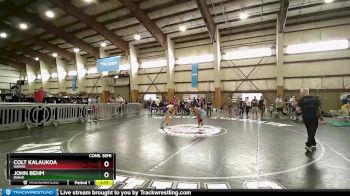 106 lbs Cons. Semi - Colt Kalaukoa, Hawaii vs John Behm, Idaho