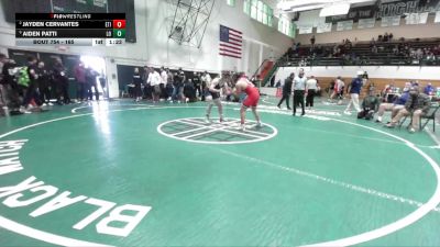 165 lbs Semifinal - Aiden Patti, Los Osos vs Jayden Cervantes, Etiwanda