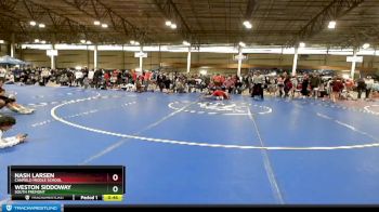 105 lbs Cons. Round 4 - Nash Larsen, Canfield Middle School vs Weston Siddoway, South Fremont