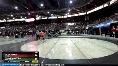 182 lbs Cons. Round 1 - Tomas Saavedra, Crook County vs Jace Cabana, Owyhee