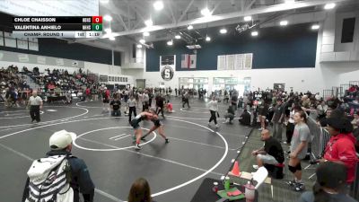 130 lbs Champ. Round 1 - Valentina Anhielo, Newport Harbor High School vs Chloe Chaisson, Huntington Beach High School