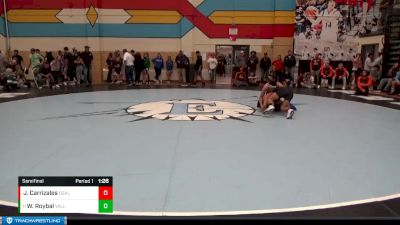 138 lbs Semifinal - William Roybal, Valley vs Jorge Carrizales, Ogallala