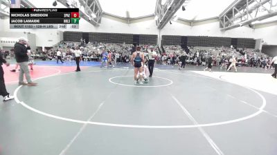 128-H lbs Consi Of 32 #1 - Nicholas Sneddon, Spazz Wrestling vs Jacob Lamaide, North Hills