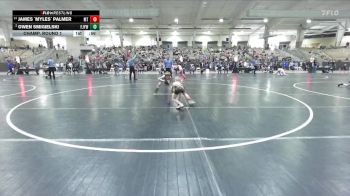 70 lbs Champ. Round 1 - James `Myles` Palmer, McMinn Tribe vs Owen Smigielski, Fairview Jackets Youth Wrestling