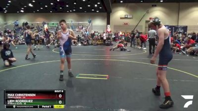 117 lbs Round 3 (6 Team) - Liem Rodriguez, Pitbulls Elite vs Max Christensen, Team Illinois