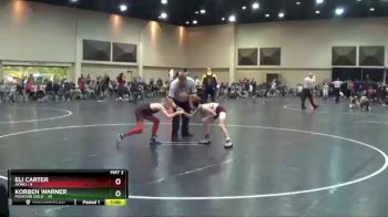 80 lbs Finals (2 Team) - Korben Warner, Missouri Gold vs Eli Carter, AYWO