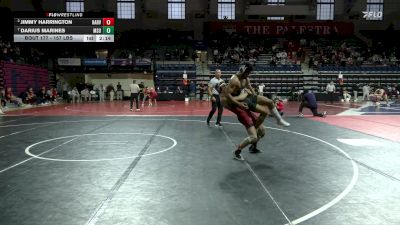 157 lbs Quarterfinal - Jimmy Harrington, Harvard vs Darius Marines, Michigan State