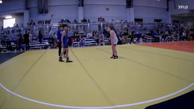 80 lbs Quarterfinal - McCoy Powell, All American Wrestling Club vs Evan Fleischmann, 512 Outlaw Wrestling