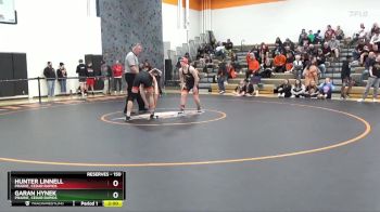 150 lbs Semifinal - Garan Hynek, Prairie, Cedar Rapids vs Hunter Linnell, Prairie, Cedar Rapids