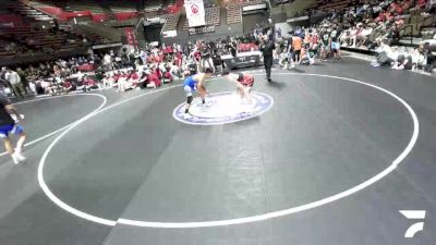 157 lbs Damen Vollmer, IEWA - Inland Empire Wrestling Association vs Ignacio Ayala, CMWA - Coastal Mountain Wrestling Association