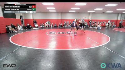 119 lbs Consi Of 4 - Hudson Moseley, Raw Wrestling Club vs Israel Cordova, Booker T Washington Carver