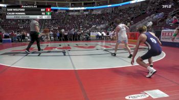 121 lbs First Round - Sam Wolford, Northern Lebanon vs Caleb Hummel, Philipsburg-Osceola