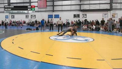 157 lbs Allday - Ian Ray, NOKE RTC vs Nate Rose, RALEIGH AREA WOLFPACK BLACK