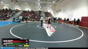 220 lbs Cons. Round 5 - Jacob Eaton, Powell vs Jayce Spears, Natrona County