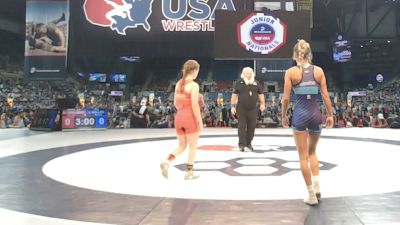 110 lbs Champ. Rd Of 32 - Kyrsten Yadlosky, New York vs Jayden Keller, Missouri