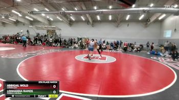 170 lbs 5th Place Match - Leighanna Ramos, Pueblo Central vs Abbigail Wold, Canon City