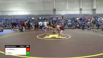 163 lbs Champ. Round 2 - Devin Halliday, Delaware Hayes High School vs Alex Ryan, Carmel USA