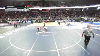 I-110 lbs Champ. Round 2 - Josh Knapp, Horseheads vs Ethan Steuber, Somers