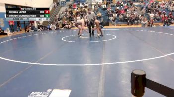 175 lbs Cons. Semi - Bennan Lopez, Douglas vs Brandt Eichenberger, Torrington