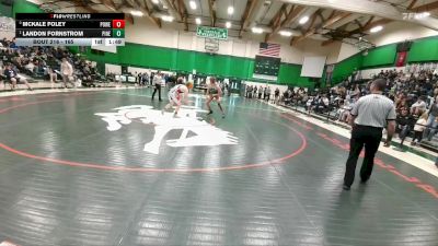 165 lbs 1st Place Match - Landon Fornstrom, Pinedale vs McKale Foley, Powell